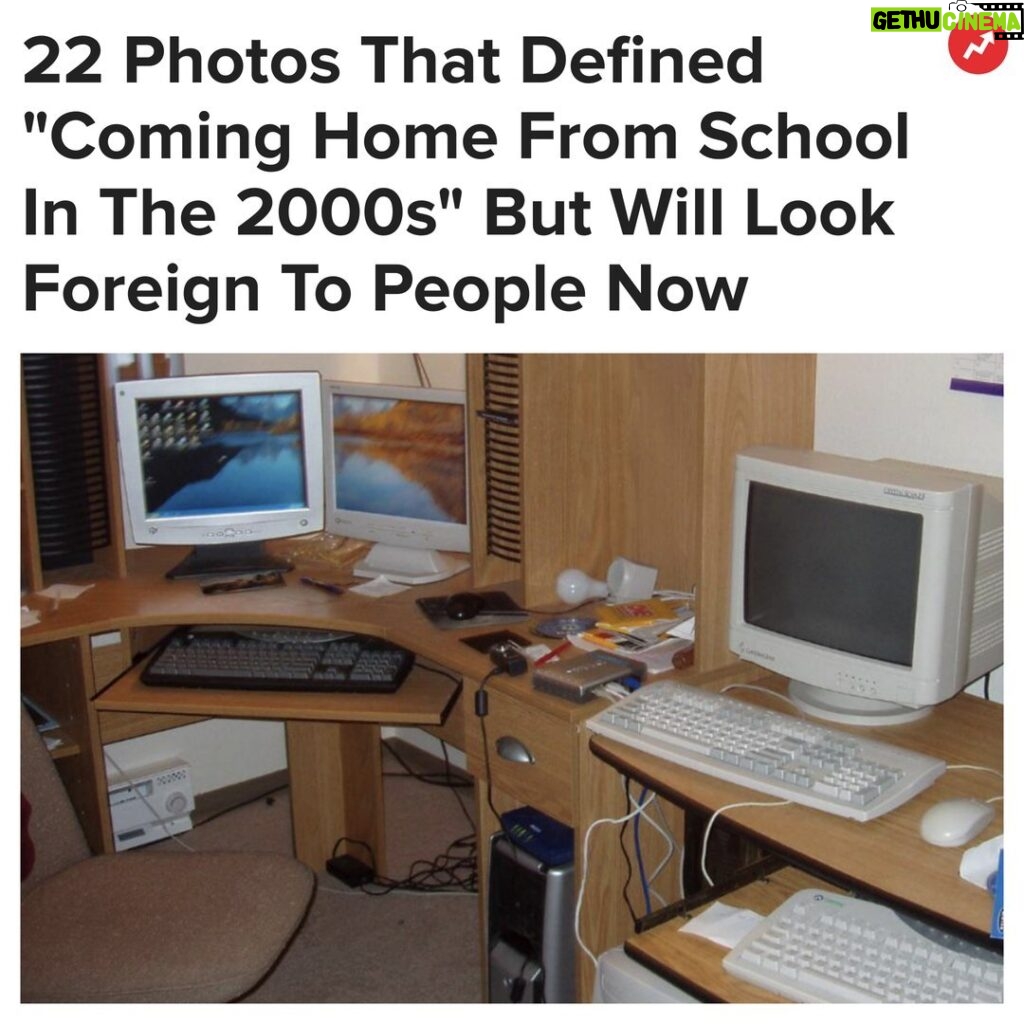 Buzzfeed Instagram - I can still hear my desktop computer saying, "You've got mail!" More at the link in bio ☝️