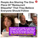 Buzzfeed Instagram - "I am a parent of a toddler, and if we're out at a restaurant and they start to have a meltdown, we pay the bill and leave. It doesn't matter if we've just sat down or are in the middle of eating. It is so disrespectful and selfish to subject the entire restaurant to your child's outbursts just because you want to finish your food." Link in bio 👆