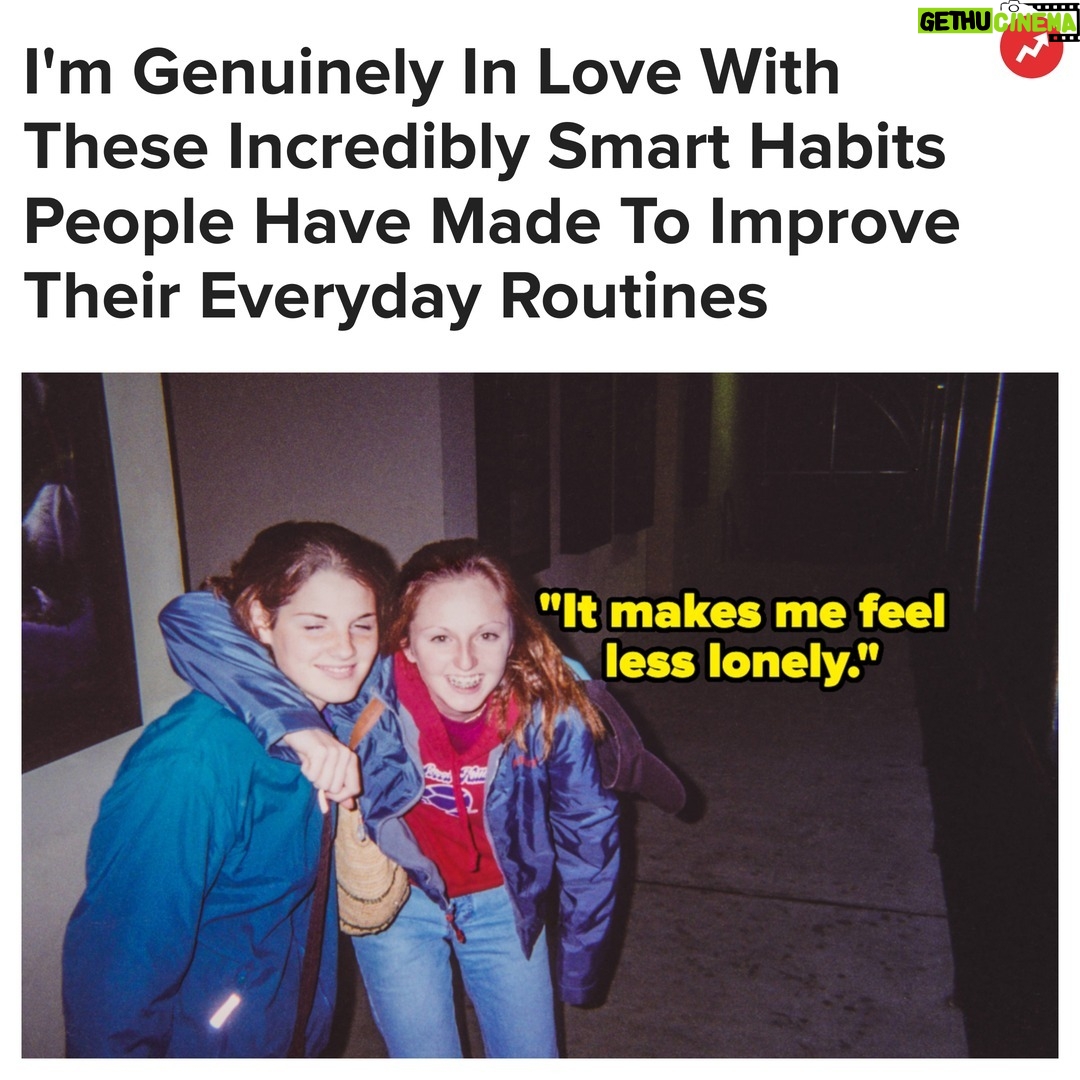 Buzzfeed Instagram - "This has helped me accomplish more tasks, read more at night, and just be in the moment." Link in bio ðŸ§