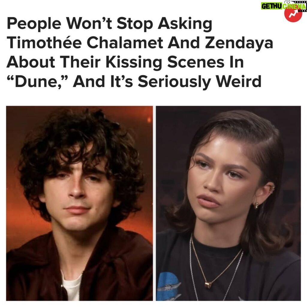 Buzzfeed Instagram - It’s a movie!!! They’re acting!!!! More at the link in bio 😬