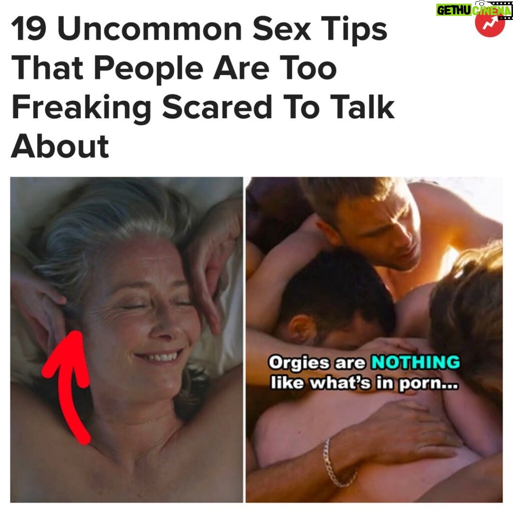Buzzfeed Instagram - I promise that these tips will genuinely change your sex life, whether you're a beginner or a self-proclaimed "sex god," so you're welcum. More at the link in bio 🤭