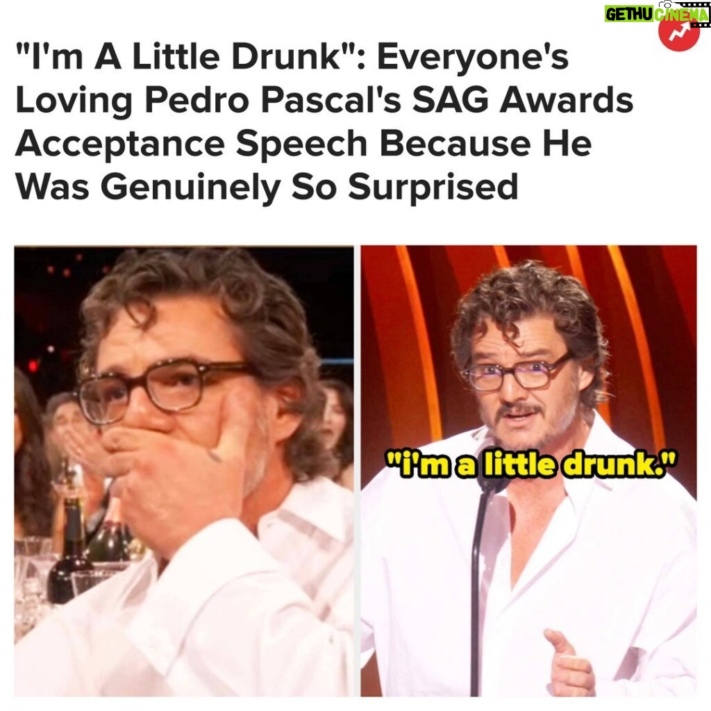 Buzzfeed Instagram - Pedro Pascal finally won an award for his work in The Last of Us, and I couldn't be happier. See more at the link in our bio 😂💓