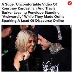 Buzzfeed Instagram - While one user labeled Kourtney "embarrassing" for "leaving her daughter there standing like a 3rd wheel," another questioned why she and Travis ultimately walked off "without even a backwards glance" to the 11-year-old. Link in bio 👀