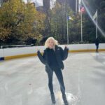 Byrdie Bell Instagram – Central Parked ⛸ Manhattan, New York