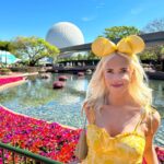 Byrdie Bell Instagram – “Soarin’” is by far the best ride at Epcot and “Frozen” is a close second! EPCOT