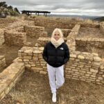 Byrdie Bell Instagram – Escalante Peublo built in the AD 1120s Canyon of the Ancients