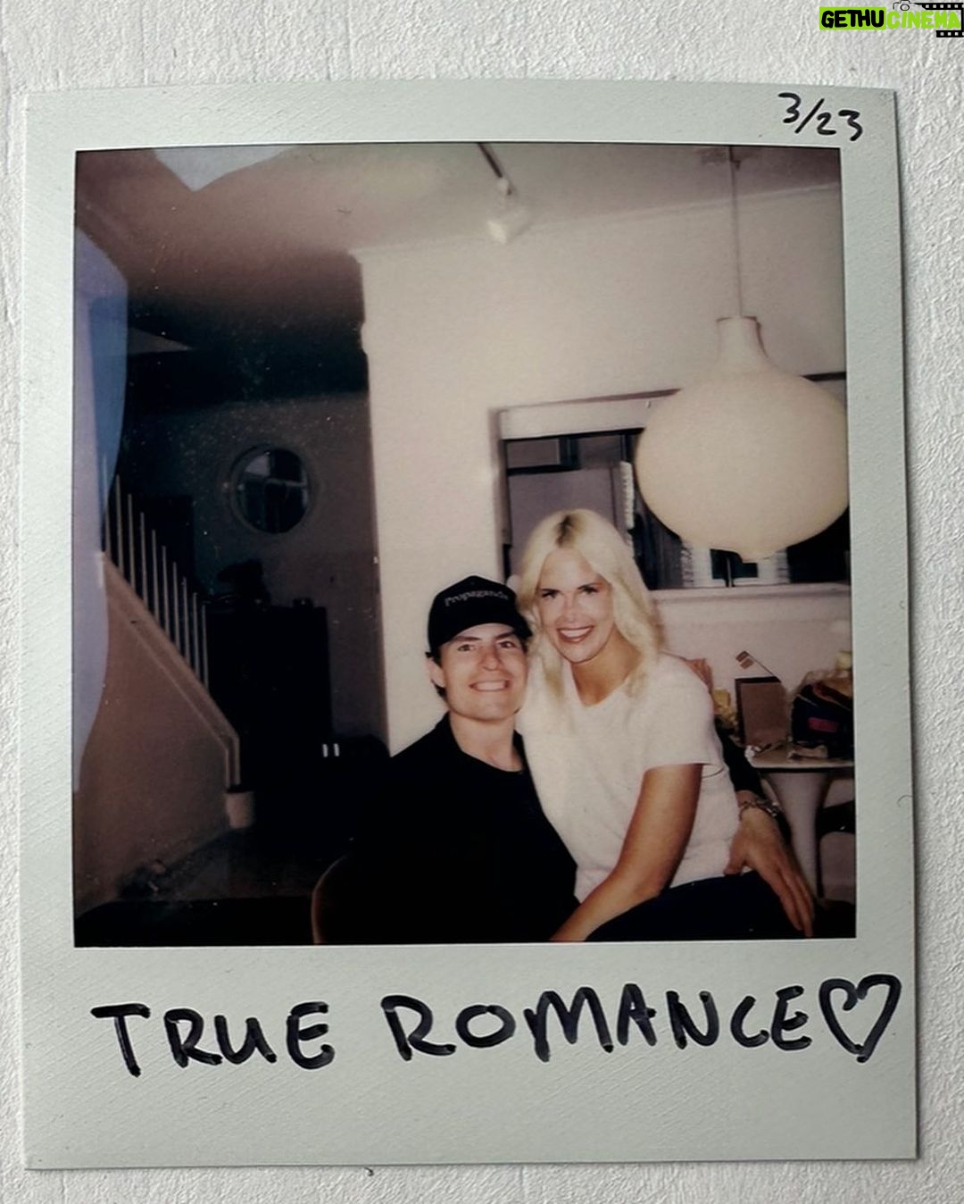 Byrdie Bell Instagram - Happy birthday to my hot hot hunny!! 🥳🎂I love you to the 🌙 and 🔙!!!@mikecarver