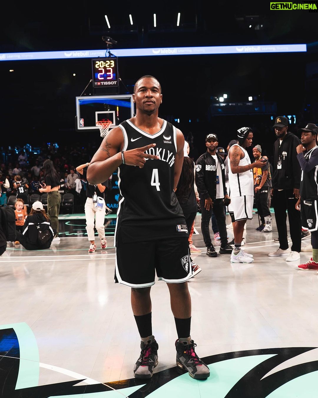 C.J. Wallace Instagram - Brooklyn Park Classic🗽 Barclays Center Brooklyn