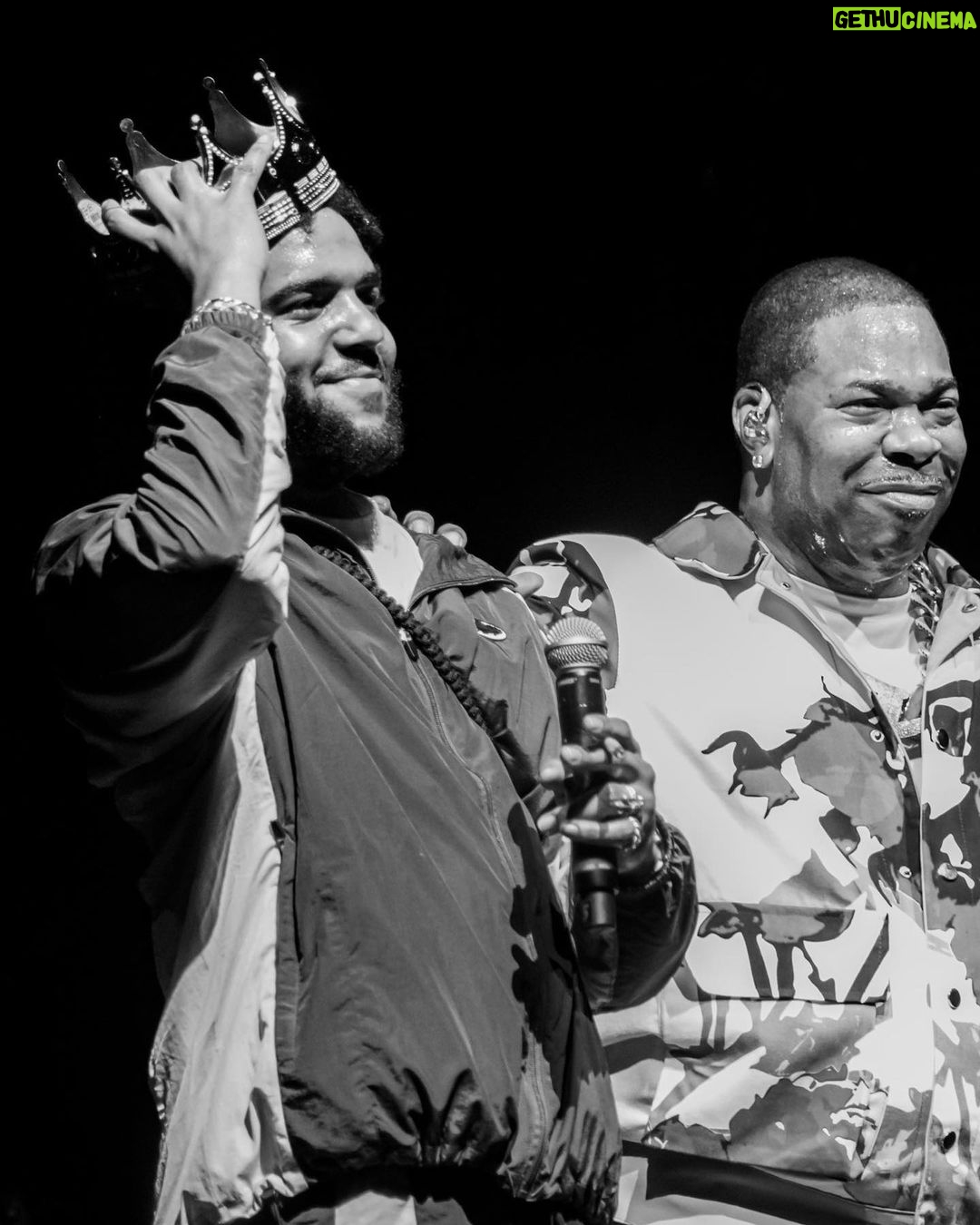 C.J. Wallace Instagram - @bustarhymes has been rapping his ass off for 30+ years. truly a legend in the game. for those who don’t know, bus and my dad went to high school together. the love and respect i have for this man is everlasting. so when he told me and @lilcease to come out to west palm for #thefinallaptour , i couldn’t say no. & to top it off, it was cease bday. couldn’t ask for better OGs. love y’all 🫡🧶🤞🏾