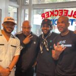 C.J. Wallace Instagram - my OGs >>>> 🧶🧶🧶🧶🧶 1. the mysterious and always humble, Groovey Lew🙏🏾 2. DAP🫡 3. RIP @jammasterjay • THANK YOU @rundmc 4. @darlingrooftop veebs 5. JD don’t get enough flowers. 6. got drunk at #AngiesBBQ 🥂 7. plenty of gems were dropped. 8. “every king will be crowned.” 9. who is the greatest storyteller of all time???🤣🤣 10. Yams🧶🛥️ Outside.