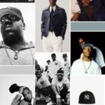 C.J. Wallace Instagram - @frankwhiteco x @styledbytmarknyc collection 1 is out now. here’s some bts film from our shoot in BK + some mood board inspo 🧶🎞️ huge thank you to @greotagency @proclub_usa & everyone involved💫 photos by @shootwithcee Christopher Biggie Wallace Basketball Courts