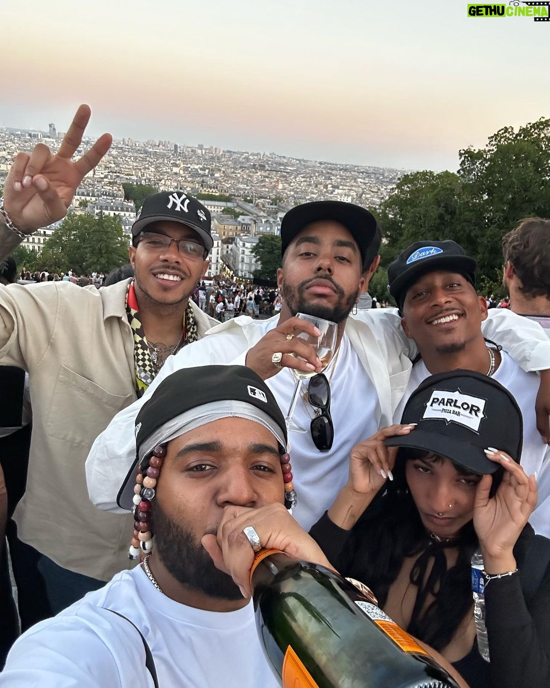 C.J. Wallace Instagram - I PUT THE C IN COMPROMISE. #FamilyNotAGroup #CKFS π§Άπ«π·π« Paris, France