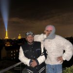 C.J. Wallace Instagram – Vraiment à l’extérieur🧶🧶🧶 Accor Arena