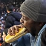 C.J. Wallace Instagram – Vraiment à l’extérieur🧶🧶🧶 Accor Arena