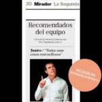 Álvaro Escobar Instagram - Falta muy poco para la función de este viernes! Gracias por acompañar. Los espero mañana a las 21 hrs. Accesos en www.teatrodelaurora.cl