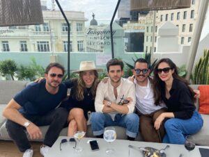 Álvaro Rico Instagram - Aquí la familia Iberoamericana reunidos en Madrid