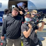 Álvaro Rico Instagram – Behind the scenes #HastaElCieloLaSerie