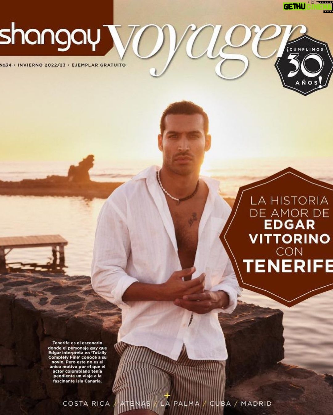 脡dgar Vittorino Instagram - @shangaycom VOYAGER 馃彎鈾ワ笍馃彎 Foto : @carlosvillarejo Entrevista: @pablocdj Localizaci贸n: @visit_tenerife @royalrivertenerife Madrid, Spain