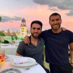 Édgar Vittorino Instagram - Visitas desde colombia -12 Años de amistad . . #actores #lareinadelflow #desaprecidos #vivirsinpermiso #man #colombia #series #cine Puerta del Sol