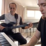 Özkan Uğur Instagram – Oğlumla müzik çalışmaları 2 @shanali.1