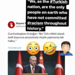 Özz Nûjen Instagram – Erdogan säger att det #turkiska folket är det enda folket i historien på denna jord som inte utsatt några andra folk för rasism.
😳🤷🏻‍♂️🤦🏻‍♂️ Ja vad ska man säga? Kolla bild 2… inte ens på planeten #Mars slipper 60 miljoner #kurder den turkiska rasismen 🤷🏻‍♂️😓😢

#svpol #säkpol @nato #erdogan #turkisk #historia
#kurds #history #turkish #fascism #racism #turkey #kemalism #nîjadperestî #turk #kurd #nabin #bira #dîrok #mêjû #kurdistan #xwenasîn