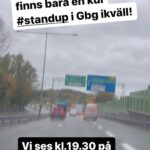 Özz Nûjen Instagram – Vi ses ikväll #Göteborg ❤️☔️🌧️🤷🏻‍♂️ på #standup