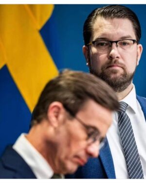 Özz Nûjen Instagram - Ja du Ulf Kristersson… jag vet iallafall vad jag och många av oss andra tycker, men, vad tycker du själv? 
Eller ska vi fråga den som med avsmak styr dig i den riktning han vill. (bild 2) 

#svpol #säkpol #blåbrun #regering #populism #rasism