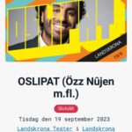 Özz Nûjen Instagram – Slutsålt i #Landskrona 19 sept ❤️ men det finns biljetter kvar till min #standup i #Malmö 20 sept och i #Lund 21 sept på www.oslipat.com 😘 oavsett så ses vi snart ❤️ på @oslipat standupkvällar!
