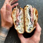 Cédric Grolet Instagram - Un Sandwich de Noël ? (Disponible maintenant au 35 avenue de l’Opéra) #cedricgrolet ❤️
