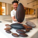 Cédric Grolet Instagram - « Pâques » Du sur mesure pour ma boutique au #lemeurice Des amandes chocolat au lait ou chocolat noir? Dans tous les cas elles sont toutes remplies de praliné! Disponible sur https://cedric-grolet.com/ 🆗
