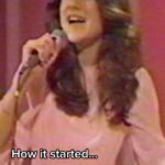 Céline Dion Instagram - Celebrating 40 years of an amazing career! Célébrons 40 ans d’une carrière exceptionnelle ! - Team Celine #HowItStartedvsHowItsGoing #CeNetaitQuunReve #40YearsOfCelineDion