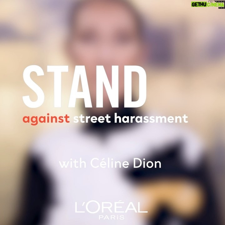 Céline Dion Instagram - Today on International Day for the Elimination of Violence Against Women, I STAND UP with @lorealparis to fight street harassment. Now it’s your turn, learn the 5D’s on www.standup-international.com – Celine xx… À l’occastion de la Journée internationale pour l'élimination de la violence à l'égard des femmes, je me joins à @lorealparis pour lutter contre le harcèlement de rue. À votre tour, apprenez ce que sont les 5D sur www.standup-international.com - Céline xx… #WeStandUp @ihollagram