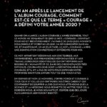 Céline Dion Instagram - Since the release of Celine’s #Courage album, our world has changed dramatically. We asked Celine how the meaning of “Courage” has changed for her this year. ❤🔥 – Team Celine Depuis le lancement de l’album #Courage de Céline, notre monde a changé drastiquement. Nous avons demandé à Céline comment la signification du mot “Courage” a évolué pour elle dans la dernière année. ❤🔥 – Team Céline
