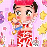 César Doroteo Instagram - ¡お誕生日おめでとう(atrasado) @cesardoroteo ! Más vale tarde que nunca! Deseo que tú vida esté llena de momentos únicos y memorias bonitas. Recuerda siempre que te queremos y admiramos mucho 🎂 Pd. Disculpe usted la demora! 💖 #happybirthday #chibi #sailormoon
