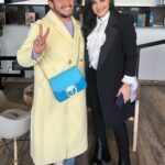 César Doroteo Instagram - Siendo la más rebelde con la más rebelde de todas. Hace apenas unos meses la vi triunfando en el escenario y hoy por fin puedo tener mi foto con esta preciosa @maiteperroni 🩷✨ #rbd #rbdforever Mexico City, Mexico