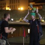 Cătălin Bordea Instagram - Diseară am probleme cu capul, @nelucortea mănâncă iar și apoi îl car ca nu se mai poate mișca. @americaexpressromania