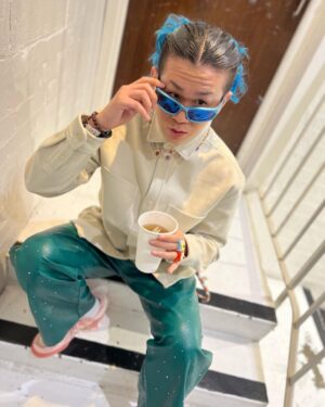 CLINE Instagram - sippin’ peace.✌️