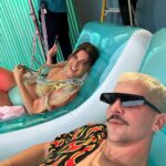 Caio Braz Instagram - @fepaesleme fepinha eu amei a sua piscina! hablei tanto tanto! entre tantos talentos que você tem um deles é fazer todo mundo se sentir especial e ficar à vontade ao seu lado ❤️ obrigado pelo convite @gnt Recife, Brazil
