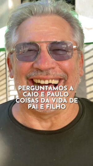 Caio Braz Instagram - Tem amor que é grande demais! Que a paternidade acolhedora e amorosa de Paulo Braz inspire outros pais por aí. Feliz dia pra vocês ❤️