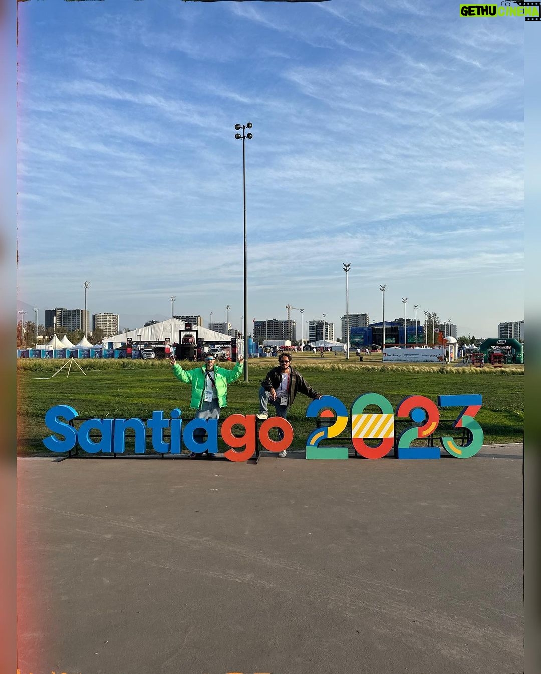 Caio Braz Instagram - Obrigado @latambrasil por esse convite especial para viver os Jogos Pan-Americanos 2023! E obrigado por serem os patrocinadores desse evento tão importante para nós, latino-americanos ❤️ muito chique #todospodemosvoar Santiago, Chile
