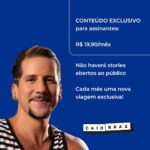 Caio Braz Instagram - Galera, vou começar um projeto diferente aqui no Instagram e quero convidar vocês. Estou embarcando com um grupo de urbanistas neste Domingo para MEDELLIN, na Colômbia, onde fico quatro dias criando conteúdos sobre essa cidade fantástica, o maior exemplo de transformação urbana da América Latina. Durante toda a viagem os meus stories serão restritos apenas para assinantes — agora o Instagram FINALMENTE disponibiliza essa possibilidade pra nós creators — o que eu acho muito bom ❤️ Convido vocês para embarcarem comigo nessa, e garanto que o conteúdo será incrível, e muitas coberturas virão. Quero muito que esse formato dê certo e conto com o voto de confiança de vocês ✌🏼 Vamos nessa ⭐️⭐️⭐️ Brazil