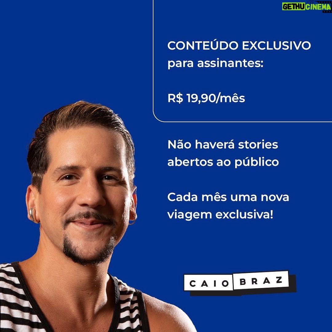 Caio Braz Instagram - Galera, vou começar um projeto diferente aqui no Instagram e quero convidar vocês. Estou embarcando com um grupo de urbanistas neste Domingo para MEDELLIN, na Colômbia, onde fico quatro dias criando conteúdos sobre essa cidade fantástica, o maior exemplo de transformação urbana da América Latina. Durante toda a viagem os meus stories serão restritos apenas para assinantes — agora o Instagram FINALMENTE disponibiliza essa possibilidade pra nós creators — o que eu acho muito bom ❤️ Convido vocês para embarcarem comigo nessa, e garanto que o conteúdo será incrível, e muitas coberturas virão. Quero muito que esse formato dê certo e conto com o voto de confiança de vocês ✌🏼 Vamos nessa ⭐️⭐️⭐️ Brazil