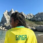 Caio Braz Instagram - mode vacances Calanques de Marseille