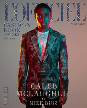 Caleb McLaughlin Instagram - God is good 🙏🏿❤️ Thank you! #lofficielfashionbook #lofficiel #lofficielaustralia