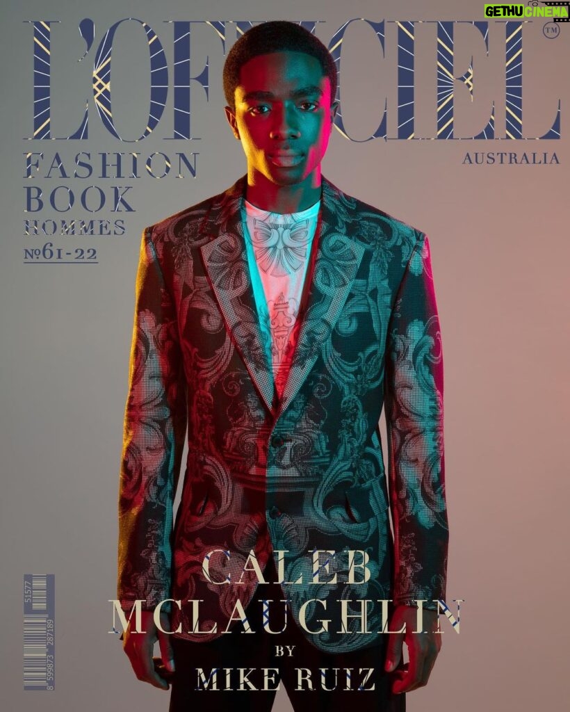 Caleb McLaughlin Instagram - God is good 🙏🏿❤️ Thank you! #lofficielfashionbook #lofficiel #lofficielaustralia