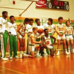 Caleb McLaughlin Instagram - Jock era 💚🧡 #StrangerThings4