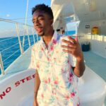 Caleb McLaughlin Instagram - Thinking about Turks and Caicos 💜😇