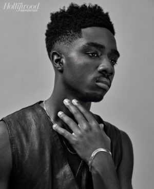 Caleb McLaughlin Instagram - ✨🪐 @hollywoodreporter #ConcreteCowboy