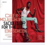 Caleb McLaughlin Instagram - Thank you @hollywoodreporter for the opportunity! Truly grateful 🙏🏿 #ConcreteCowboys 📸: @abdmstudio Style: @godarrylgo Grooming: @latashawright Hair: @thetariqnevar