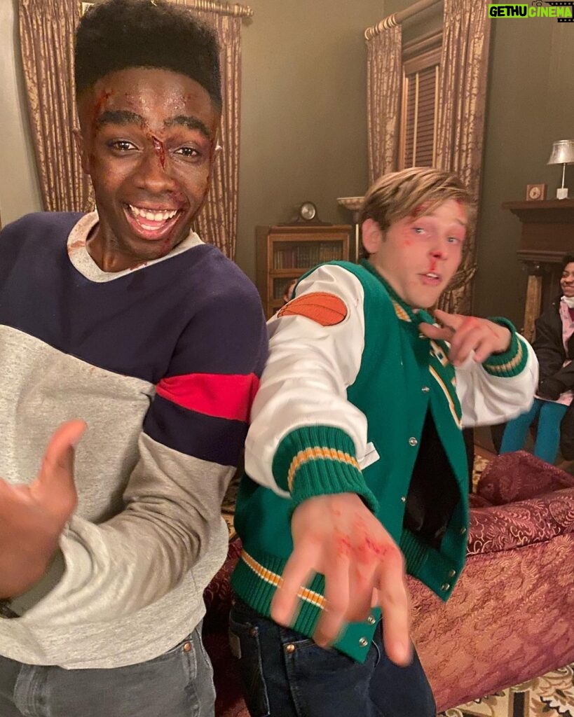 Caleb McLaughlin Instagram - Jason’s really my guy on the low 🤧